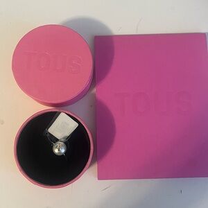 Sterling silver pearl ring